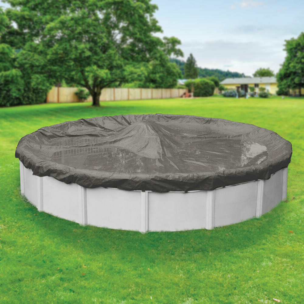 Large Above Ground Winter Mesh Pool Cover - My Home Accessories