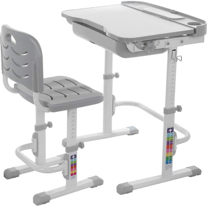 Premium Kids Adjustable Study Desk And Chair Set