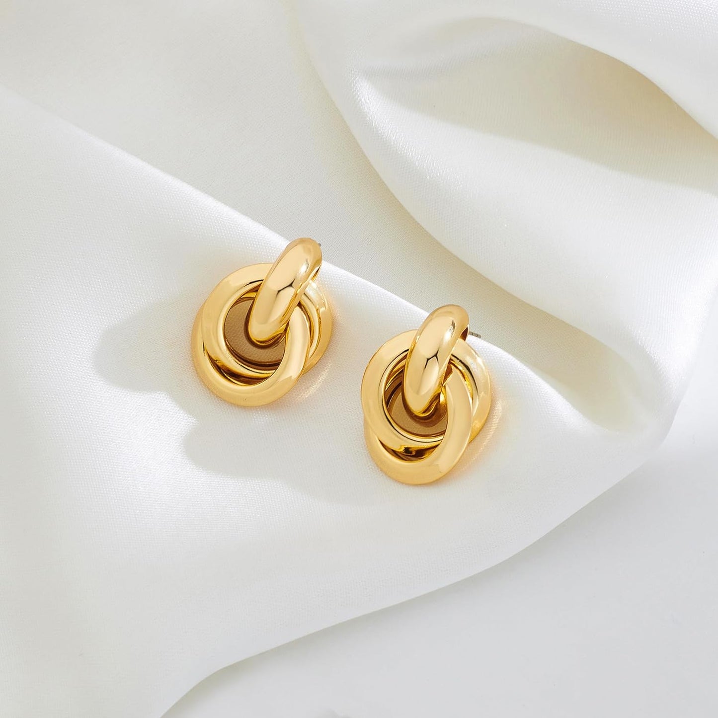 Love Geometric Droplet Earrings