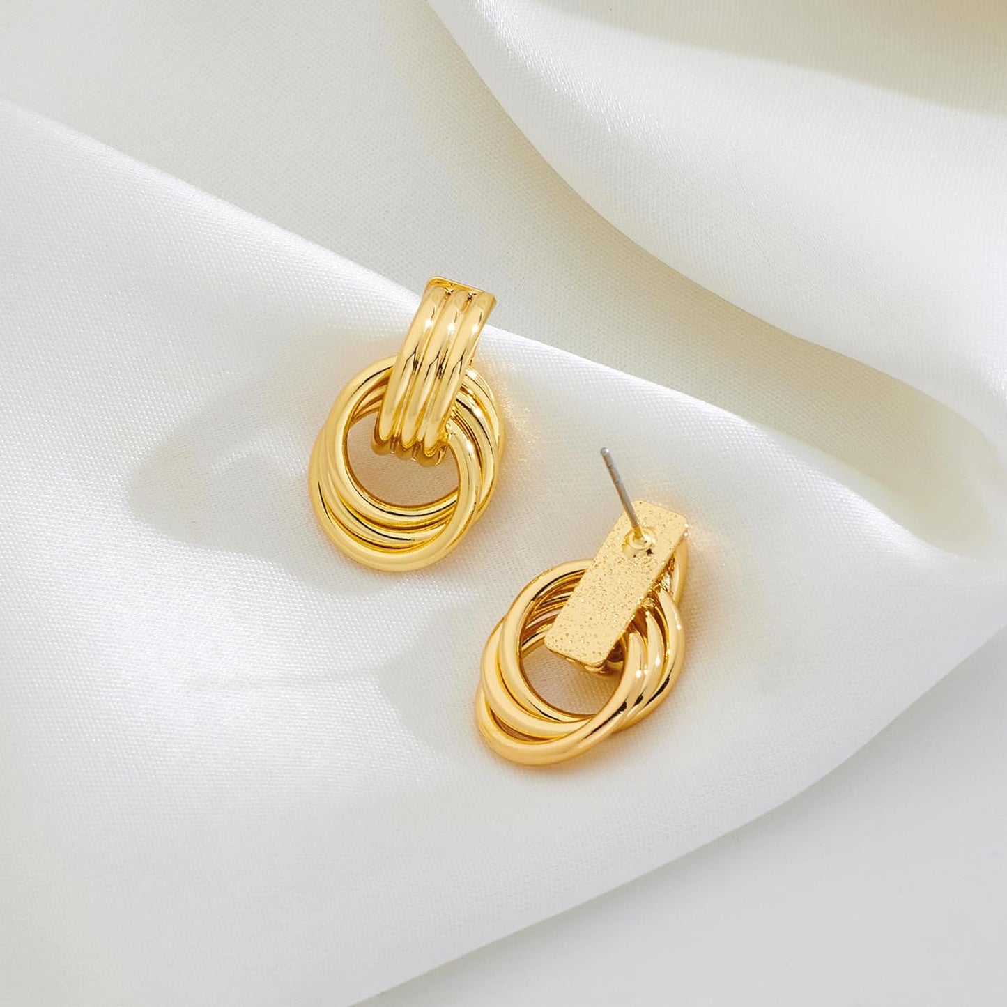 Love Geometric Droplet Earrings