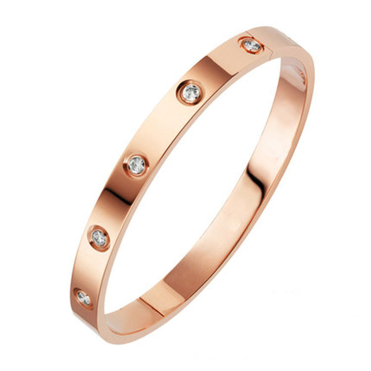 ETERNITY LINK ZIRCON ROSE GOLD