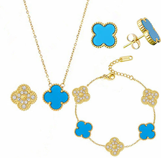 LUXURY CLOVER SET BLUE