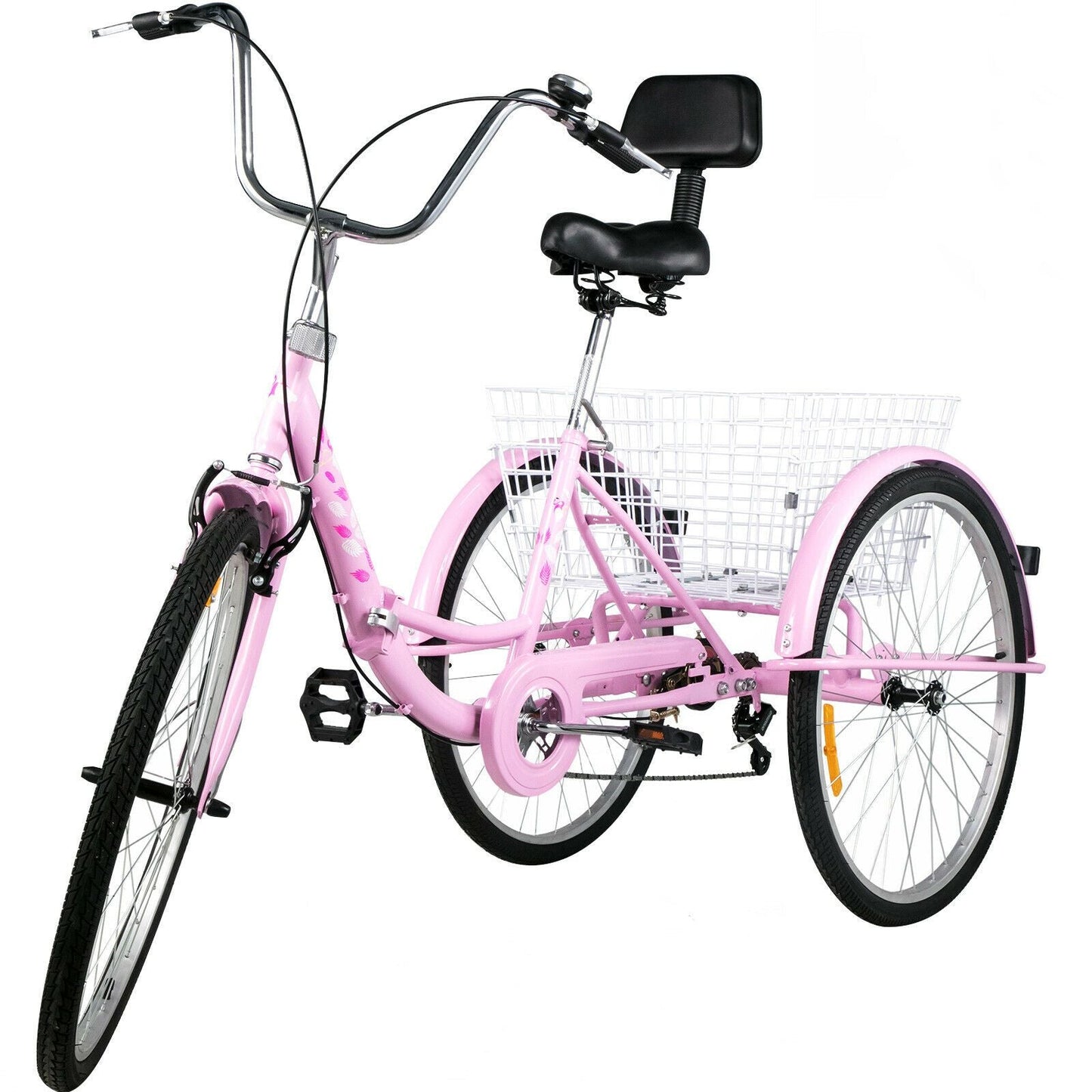 Portable Premium Adult Three Wheel Tricycle Bike