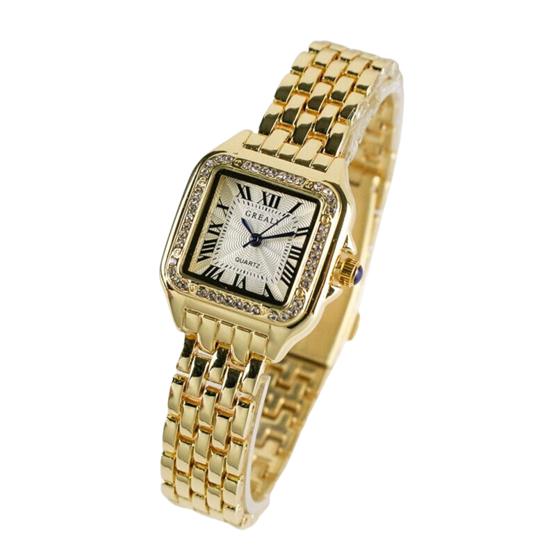 GOLD CLASIQUE TIMEPIECE WATCH