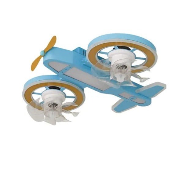 Airplane Kids Ceiling Light & Fan