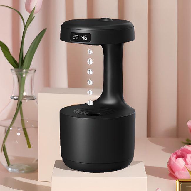 GravoMist™ Anti Gravity Humidifier | Top Rated Humidifiers For Home | best home humidifiers best high end humidifier best cool mist humidifier bedroom humidifier and air purifier bedroom humidifier at home humidifier antigravity humidifier antigravity humidifer anti gravity water drop humidifier Anti Gravity Humidifier air purifier and humidifier air humidifier