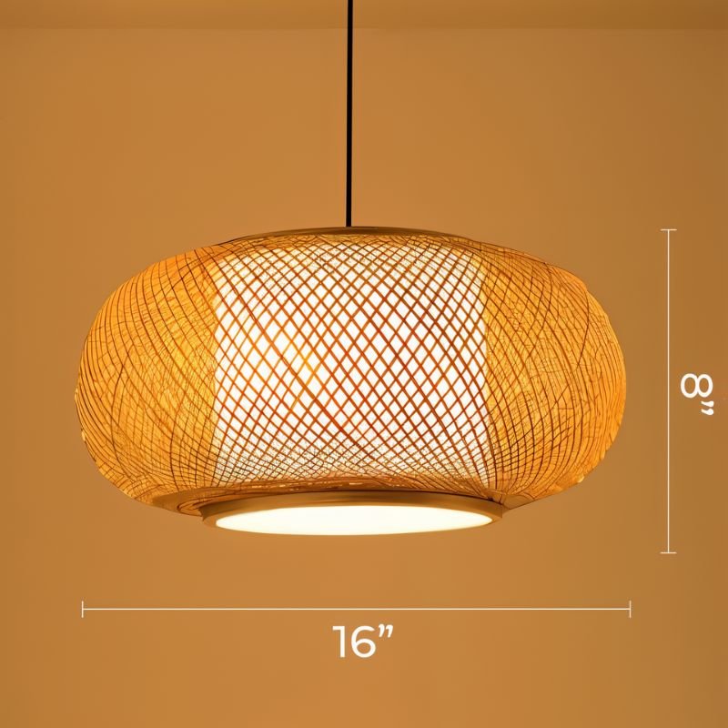 Balance Rattan Pendant Light