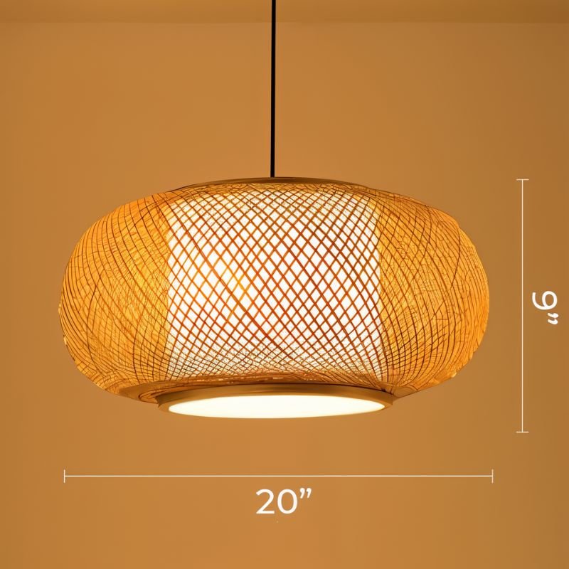 Balance Rattan Pendant Light