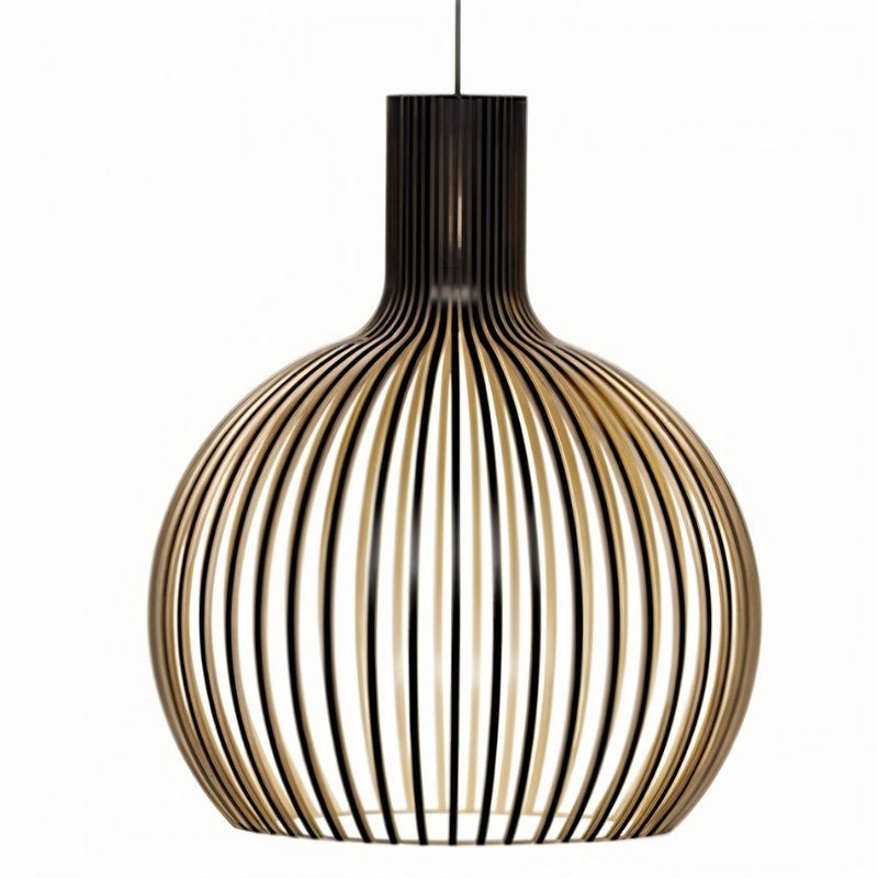 Birdcage Rattan Pendant Light