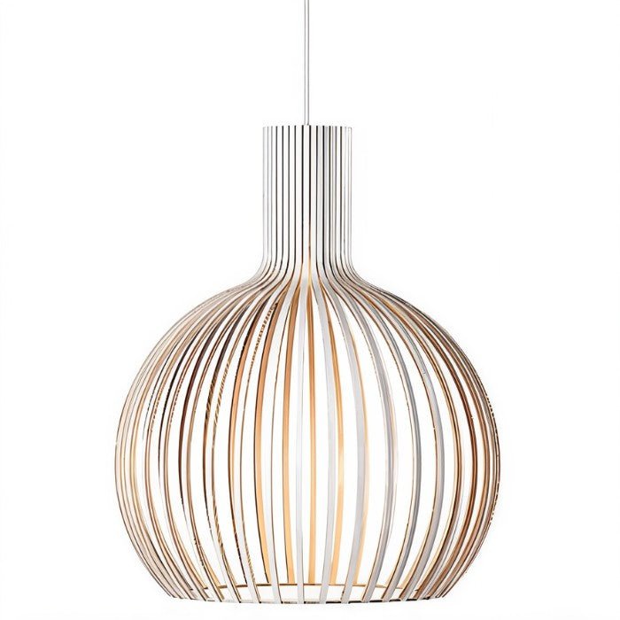 Birdcage Rattan Pendant Light