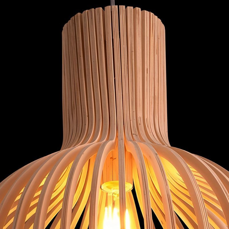 Birdcage Rattan Pendant Light