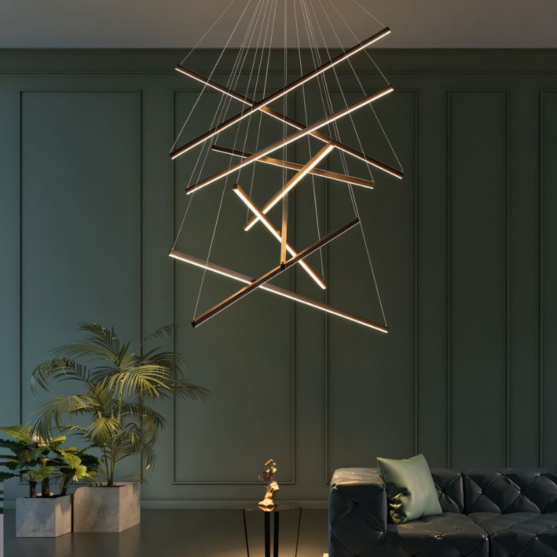 Linear Bar Chandelier