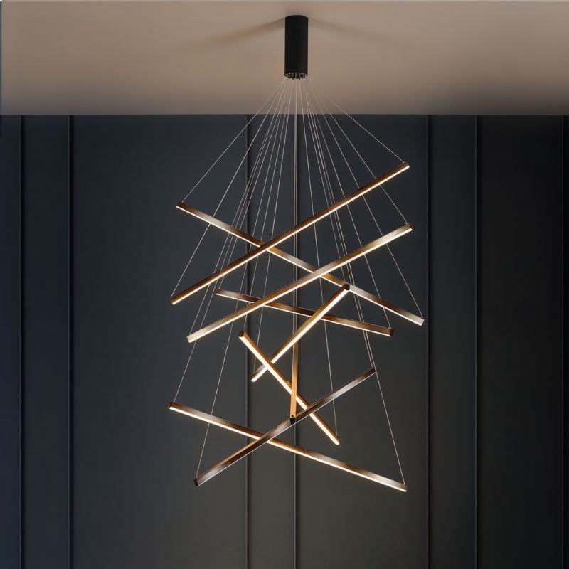 Linear Bar Chandelier