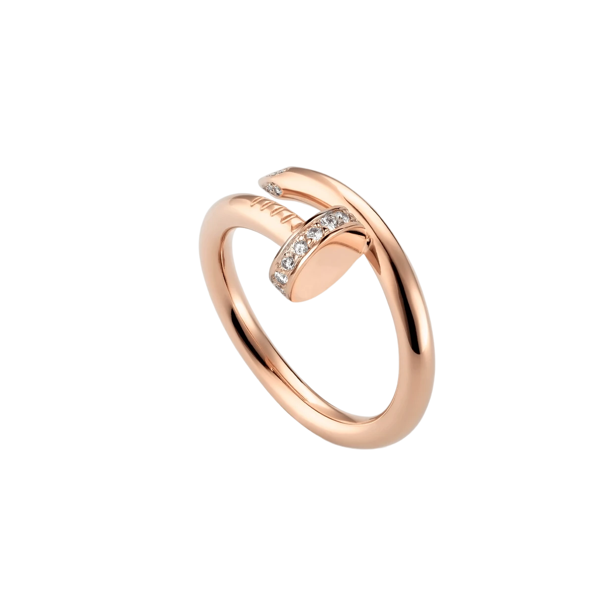 DELUXE NAIL RING ROSE GOLD