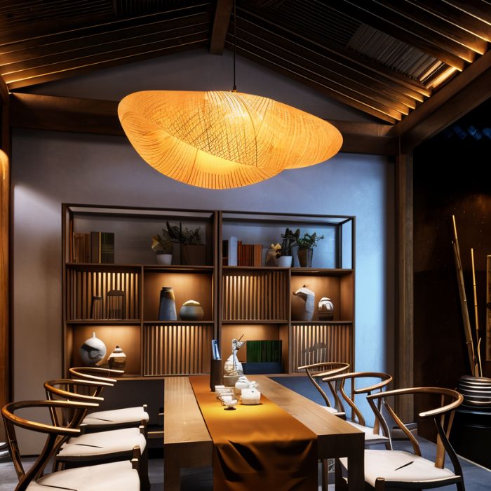 Nest Rattan Pendant Light