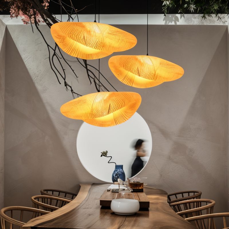 Nest Rattan Pendant Light