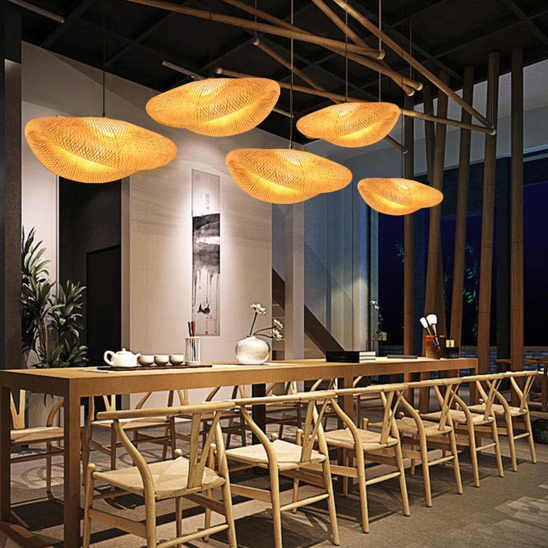 Nest Rattan Pendant Light - Open Box