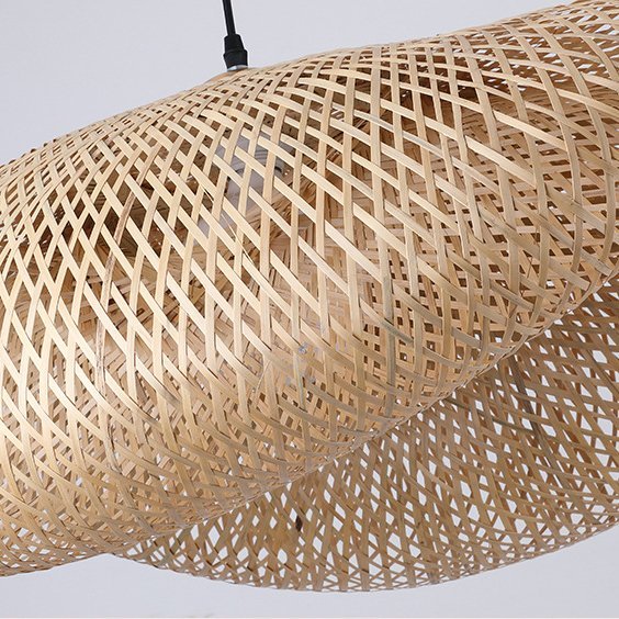 Nest Rattan Pendant Light - Open Box