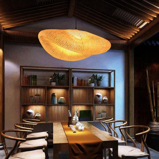 Nest Rattan Pendant Light - Open Box