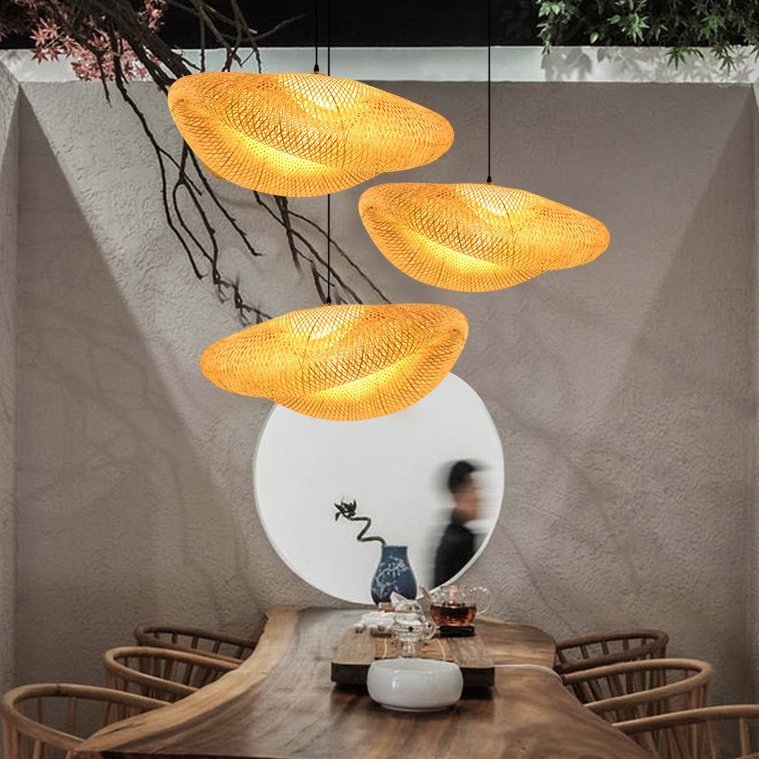 Nest Rattan Pendant Light - Open Box