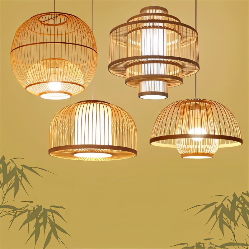 Oasis Rattan Pendant Light Collection