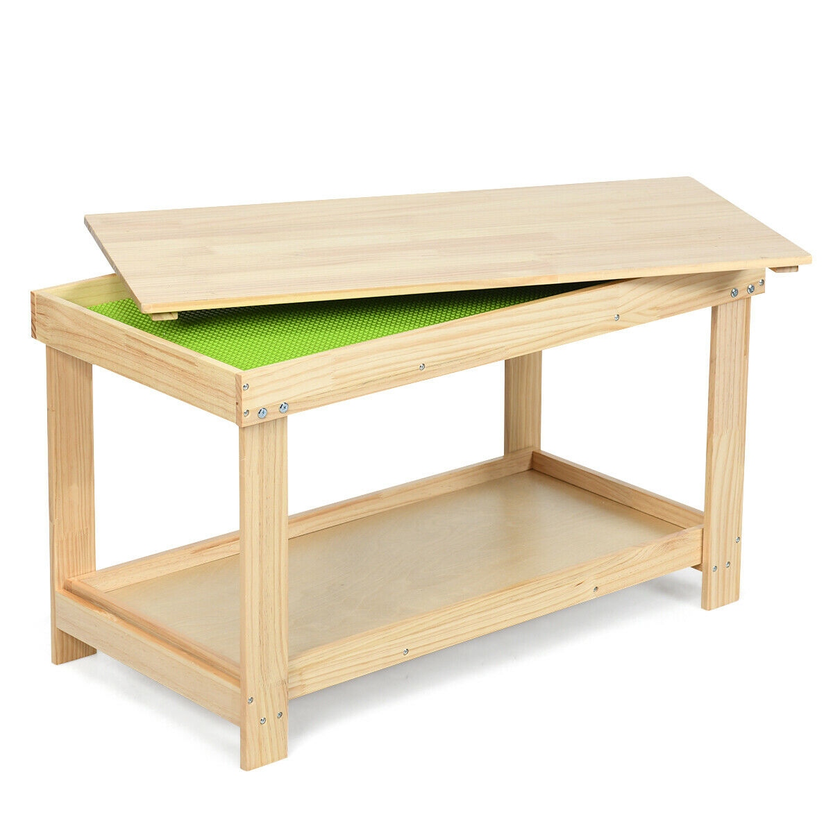 Large Kids Wooden Activity Learning Play Table - My Home Accessories