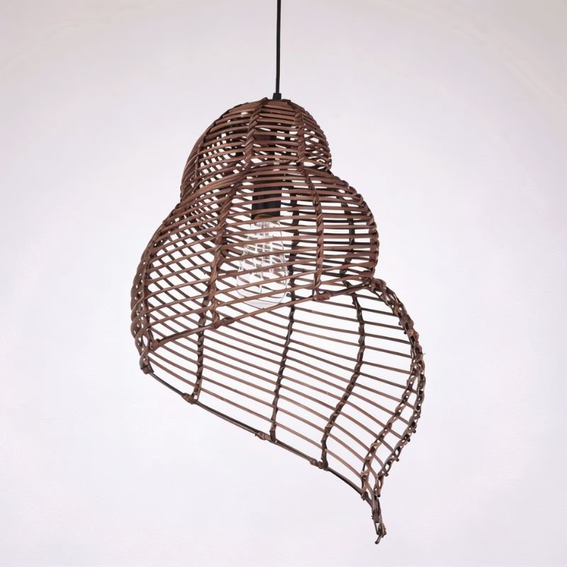 Wrap Rattan Pendant Light