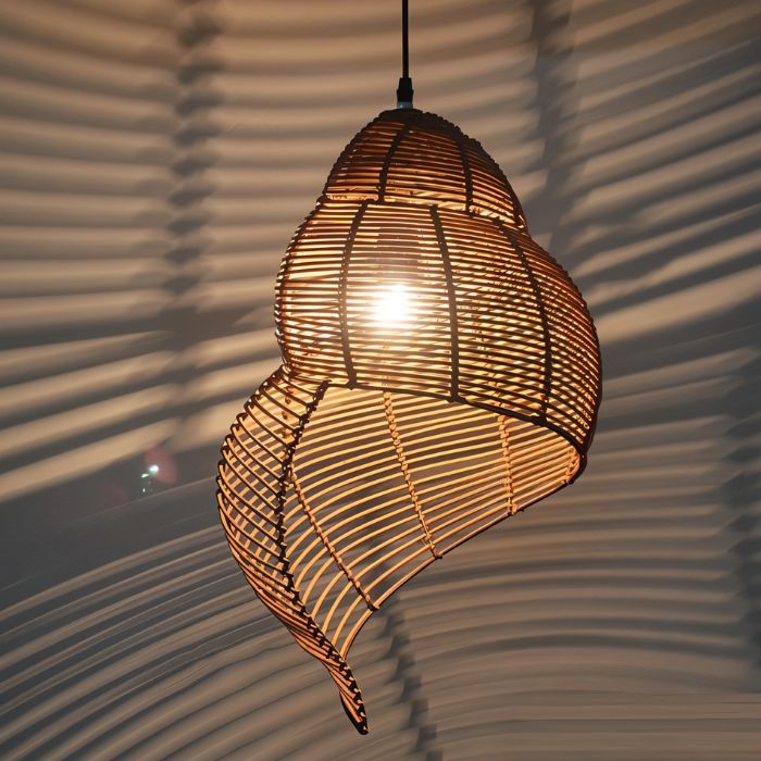 Wrap Rattan Pendant Light