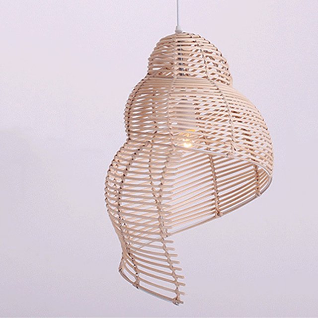 Wrap Rattan Pendant Light - Open Box